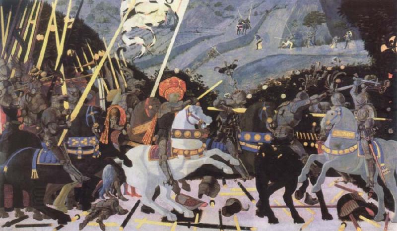 paolo uccello the battle of san romano oil painting picture